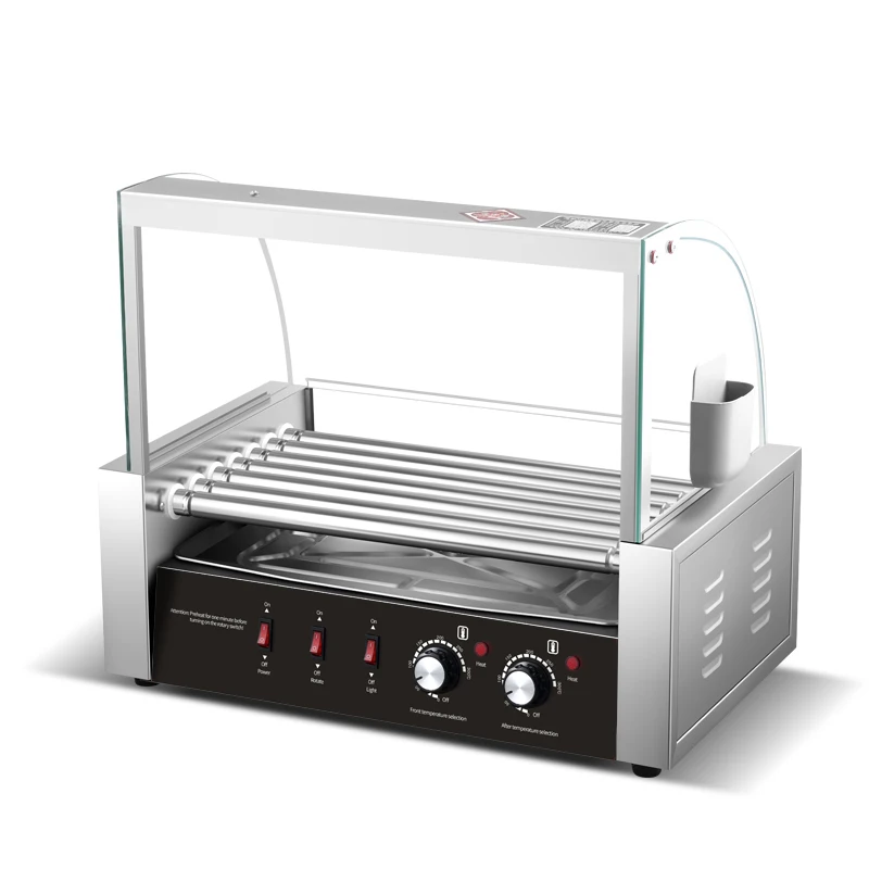 Máquina de Grelhar Salsichas E - Hot Dog Roller Grill Commercial avaliação e preço