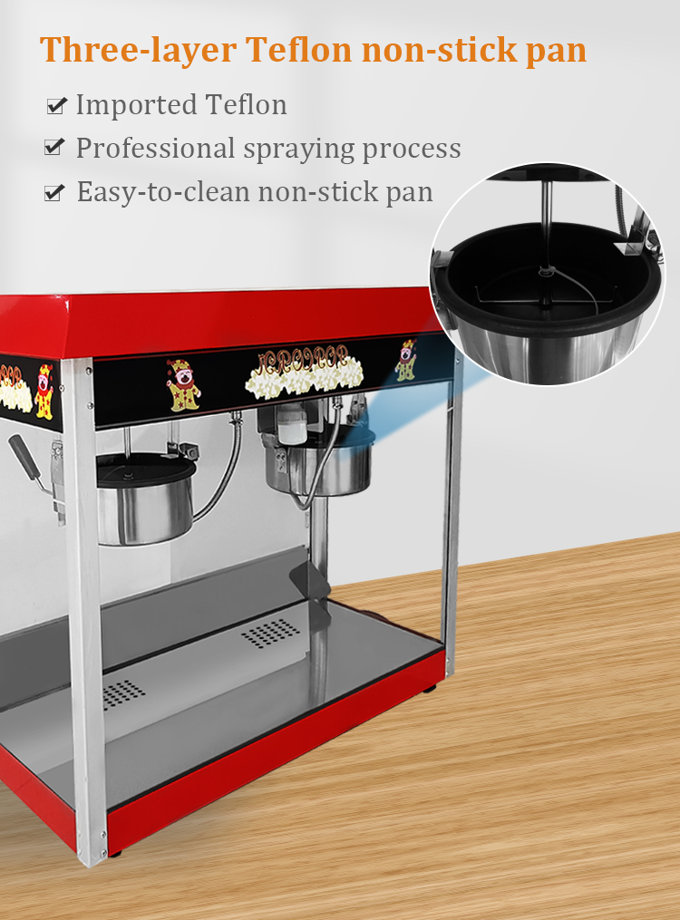 Máquina de Pipoca Comercial Re - Commercial Popcorn Machine 8Oz Kettle avaliação e preço